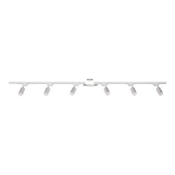 Zuma Line - Σποτ ράγας 6xGU10/35W/230V λευκό