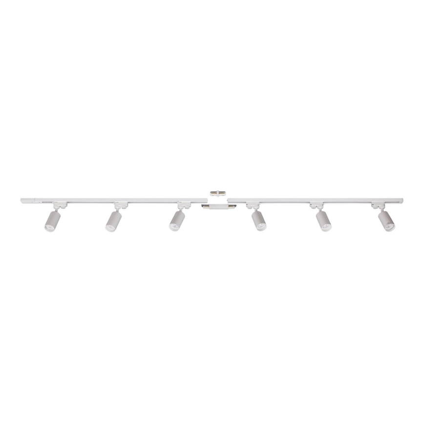 Zuma Line - Σποτ ράγας 6xGU10/35W/230V λευκό