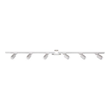 Zuma Line - Σποτ ράγας 6xGU10/35W/230V λευκό