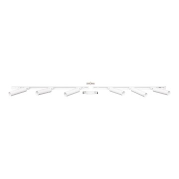 Zuma Line - Σποτ ράγας 6xGU10/35W/230V λευκό