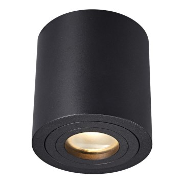 Zuma Line - Σποτ φωτιστικό 1xGU10/50W/230V IP44 μαύρο