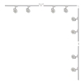 Zuma Line - Σποτ φωτιστικό για σύστημα ράγας 8xGU10/15W/230V λευκό