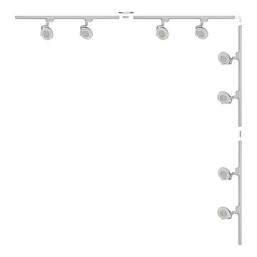Zuma Line - Σποτ φωτιστικό για σύστημα ράγας 8xGU10/15W/230V λευκό