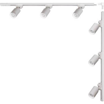 Zuma Line - Σποτ φωτιστικό σε σύστημα ράγας 6xGU10/35W/230V λευκό