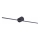 Zuma Line - Φωτισμός καθρέφτη μπάνιου LED LED/6W/230V 40 cm IP44 μαύρο