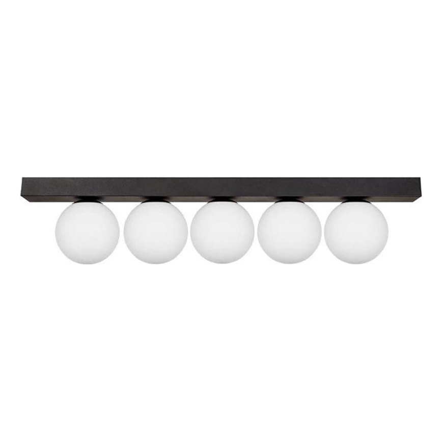 Zuma Line - Φωτιστικό οροφής 5xG9/8W/230V μαύρο