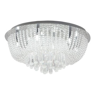 Zuma Line - Φωτιστικό οροφής 8xG9/25W/230V διάμετρος 55 cm γυαλιστερό χρώμιο