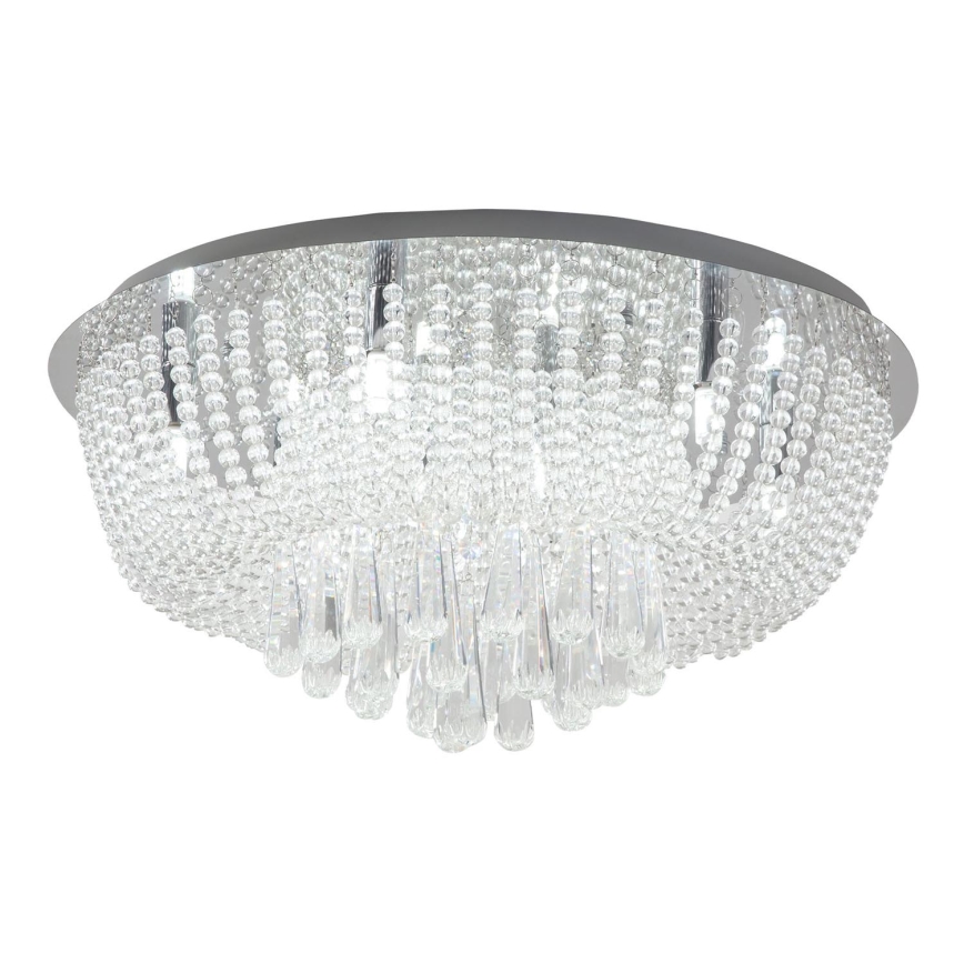 Zuma Line - Φωτιστικό οροφής 8xG9/25W/230V διάμετρος 55 cm γυαλιστερό χρώμιο