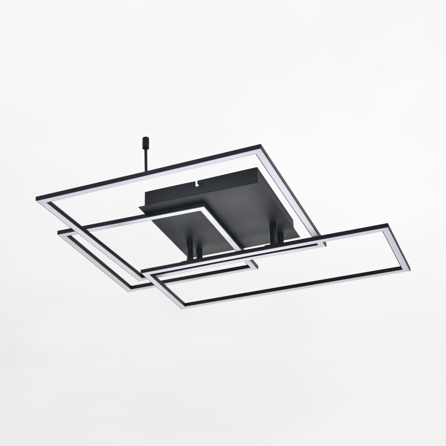 Zuma Line - Φωτιστικό οροφής LED LED/50W/230V μαύρο