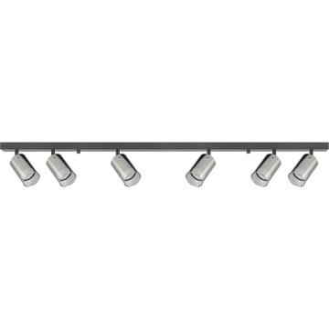 Zuma Line - Φωτιστικό σποτ 6xGU10/50W/230V μαύρο/γκρι