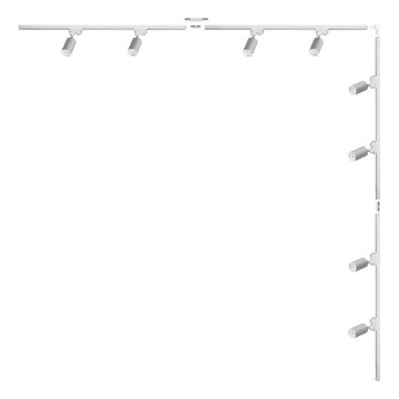Zuma Line - Φωτιστικό σποτ σε ράγα 8xGU10/35W/230V λευκό