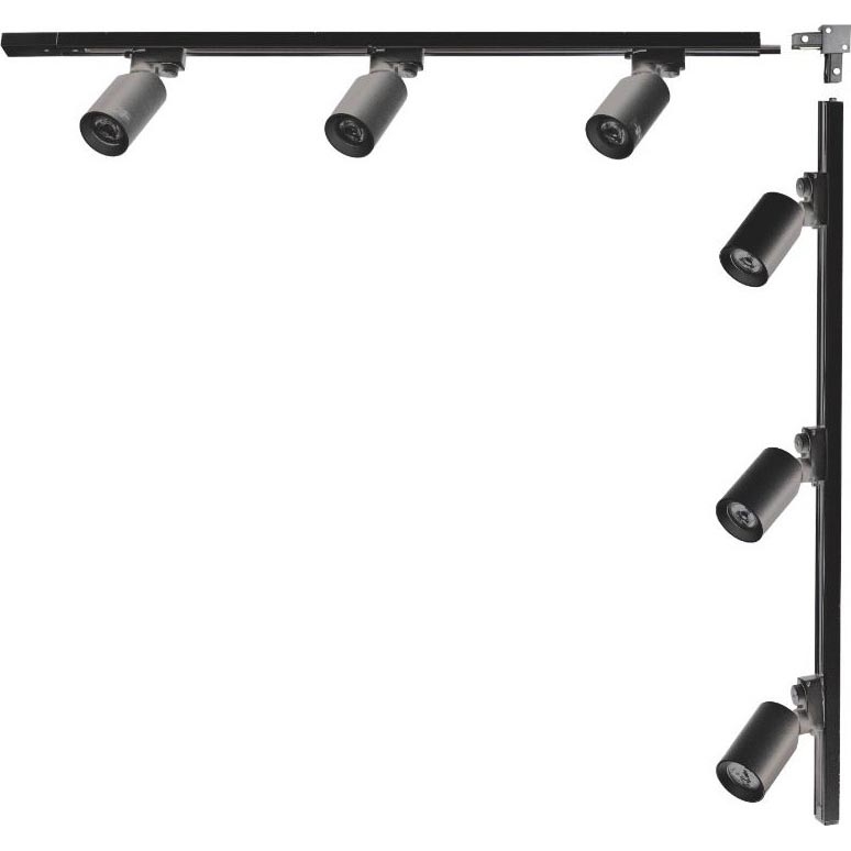 Zuma Line - Φωτιστικό σποτ σε σύστημα ράγας 6xGU10/35W/230V μαύρο