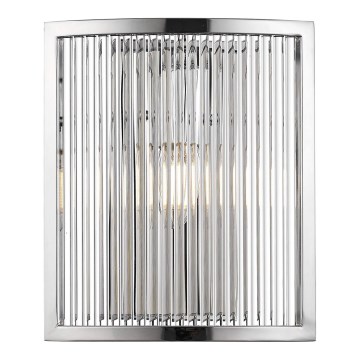 Zuma Line - Φωτιστικό τοίχου 1xE14/60W/230V γυαλιστερό χρώμιο