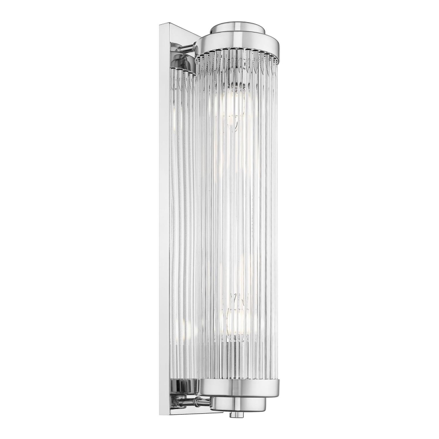 Zuma Line - Φωτιστικό τοίχου 2xE14/60W/230V γυαλιστερό χρώμιο