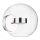 Zuma Line - Φωτιστικό τοίχου LED LED/5W/230V γυαλιστερό χρώμιο