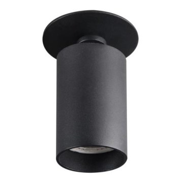 Ενσωματωμένο φωτιστικό οροφής CHIRO 1xGU10/35W/230V μαύρο