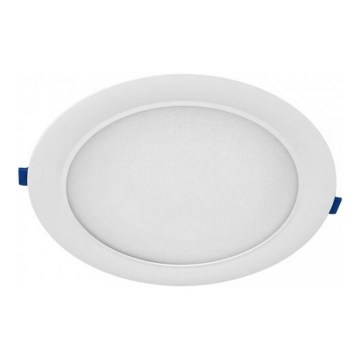 Ενσωματωμένο φωτιστικό οροφής LED SIGARO LED/24W/230V 3000/4000/6500K Ø 22 cm λευκό