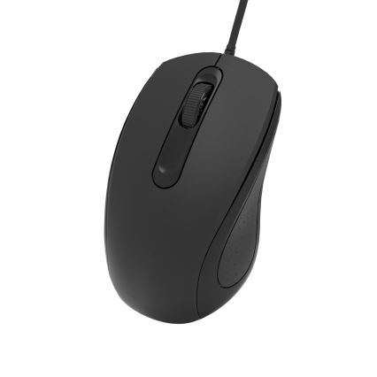 Ενσύρματο ποντίκι 1200 DPI USB-C μαύρο