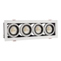 Εντοιχισμένο φωτιστικό MODERN DAY MINI 4xGU10/10W/230V