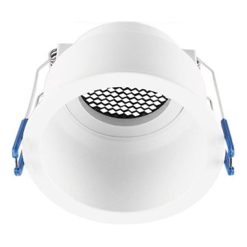 Εντοιχιζόμενο φωτιστικό GU10 διάμετρος 9 εκ. λευκό