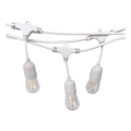 Εξωτερική γιρλάντα φωτισμού STRING 15xE27/40W/230V 15m IP65
