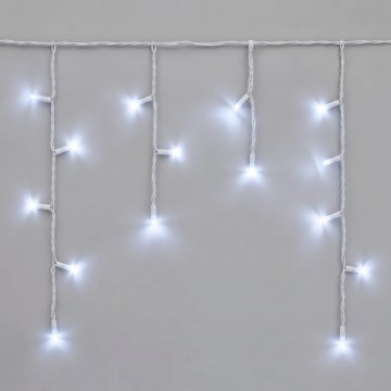 Εξωτερική γιρλάντα LED 50xLED/3x0,4m IP44 ψυχρό λευκό