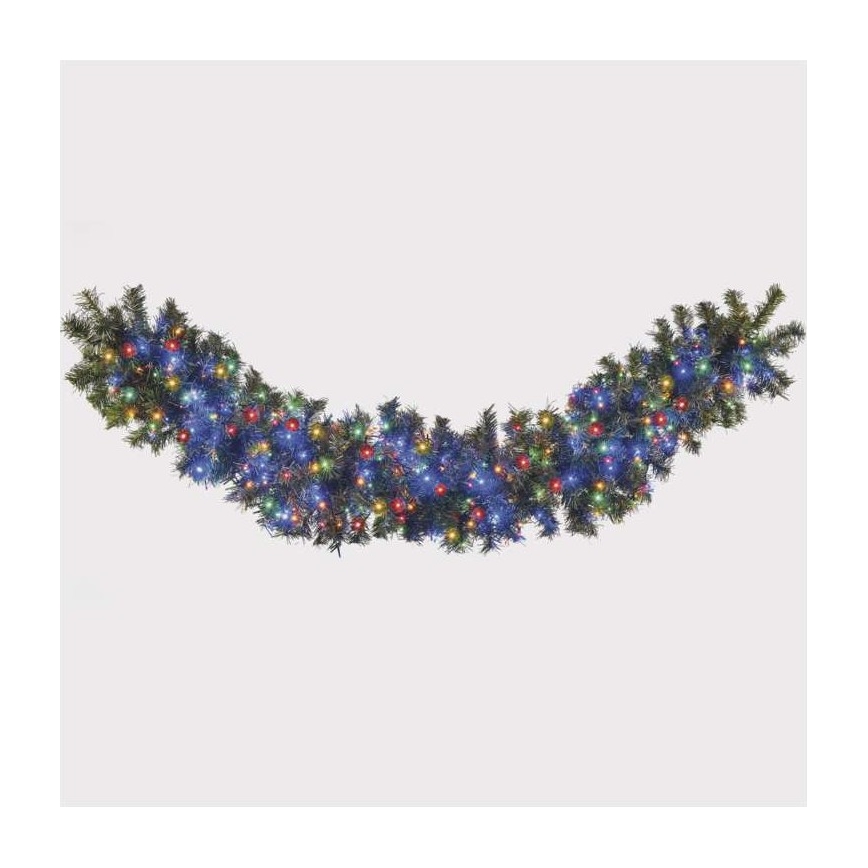 Εξωτερική γιρλάντα LED 600xLED/17m IP44 πολύχρωμη