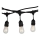 Εξωτερική γιρλάντα STRING 15m 15xE27/25W/230V IP54