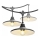 Εξωτερική διακοσμητική αλυσίδα CRETE 20xE27/230V 25m IP44
