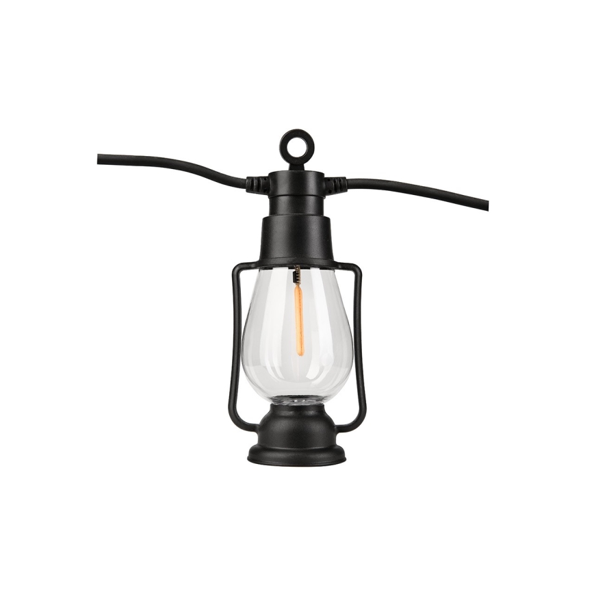 Εξωτερική διακοσμητική γιρλάντα GIRLANDA 10xLED 10m IP44 ζεστό λευκό