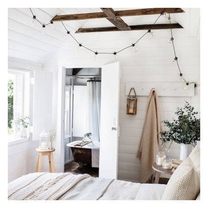 Εξωτερική διακοσμητική γιρλάντα GIRLANDA 10 μ 10xE27/10W/230V IP44