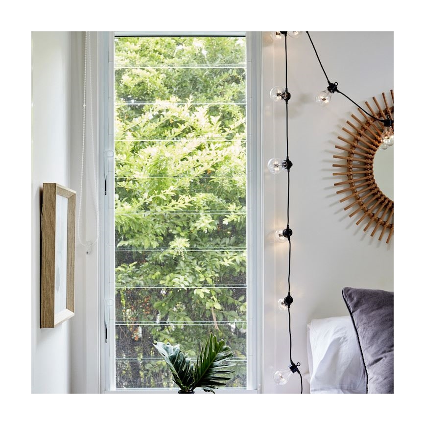 Εξωτερική διακοσμητική γιρλάντα GIRLANDA 10 μ 10xE27/10W/230V IP44