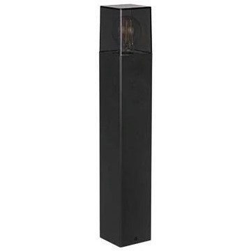 Εξωτερικό φωτιστικό 1xE27/40W/230V IP44 50 cm μαύρο/καπνιστό
