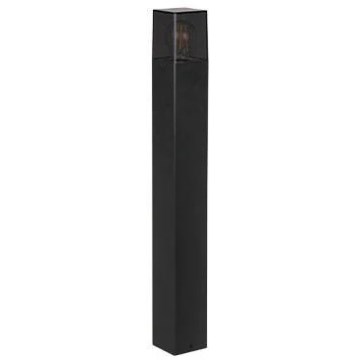 Εξωτερικό φωτιστικό 1xE27/40W/230V IP44 80 cm μαύρο/καπνιστό