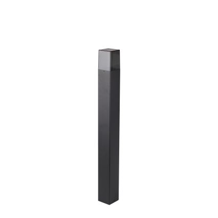 Εξωτερικό φωτιστικό 1xE27/40W/230V IP44 80 cm μαύρο/καπνιστό