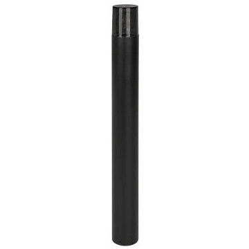 Εξωτερικό φωτιστικό 1xE27/40W/230V IP44 80 cm μαύρο/καπνιστό