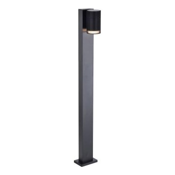 Εξωτερικό φωτιστικό 1xGU10/10W/230V IP44 80 cm, μαύρο