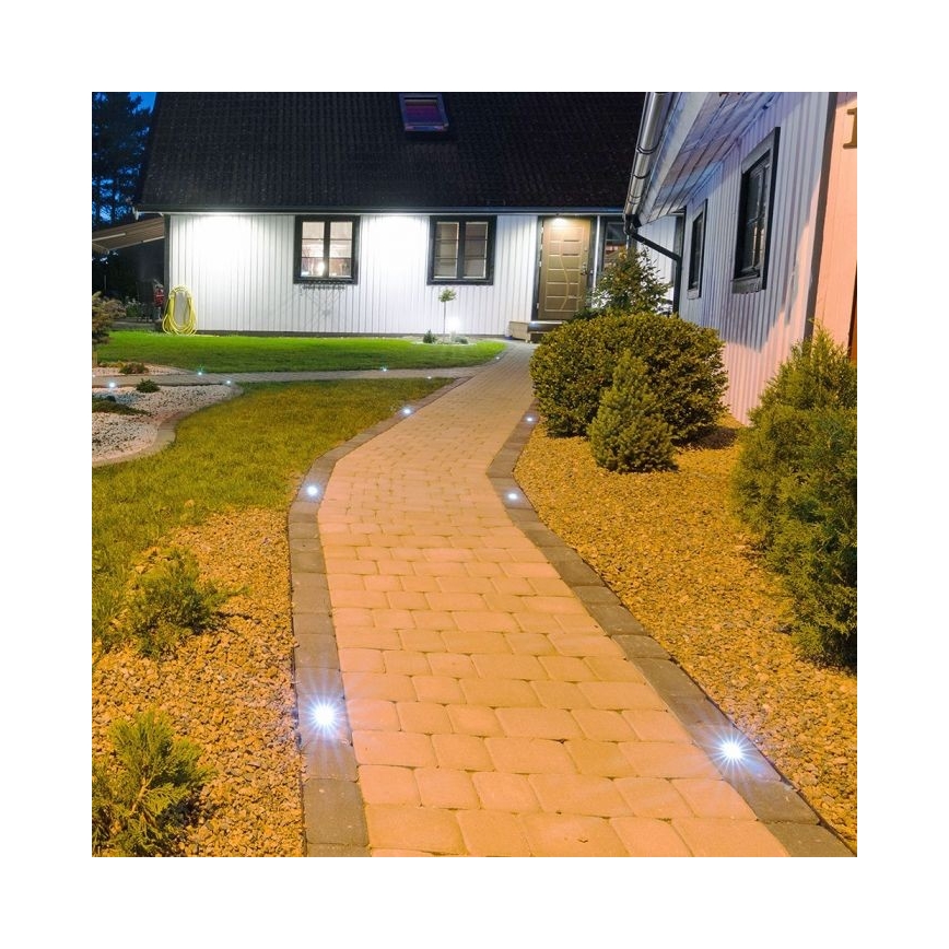 Εξωτερικό φωτιστικό δαπέδου 1xGU10/35W/230V IP67