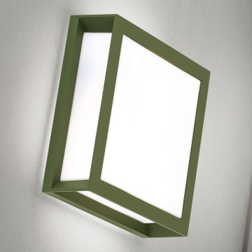 Εξωτερικό φωτιστικό HENRY 2xE27/15W/230V IP44 πράσινο