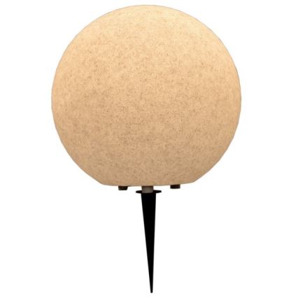 Εξωτερικό φωτιστικό KULA 1xE27/60W/230V διάμ. 30 εκ. IP44 γκρι