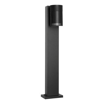 Εξωτερικό φωτιστικό LANTHEA 1xGU10/11W/230V IP44 50 cm μαύρο