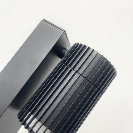 Εξωτερικό φωτιστικό LANTHEA 1xGU10/11W/230V IP44 50 cm μαύρο