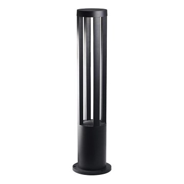 Εξωτερικό φωτιστικό LED/10W/230V 3000K IP65 80 cm μαύρο