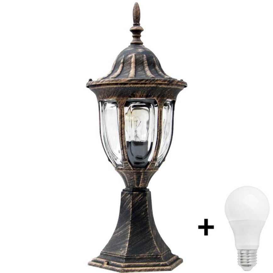 Εξωτερικό φωτιστικό LED FLORENCJA 1xE27/10W/230V IP43