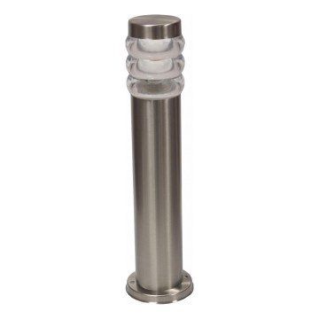 Εξωτερικό φωτιστικό LULA 1xE27/60W/230V 45 cm IP44 ματ χρώμιο