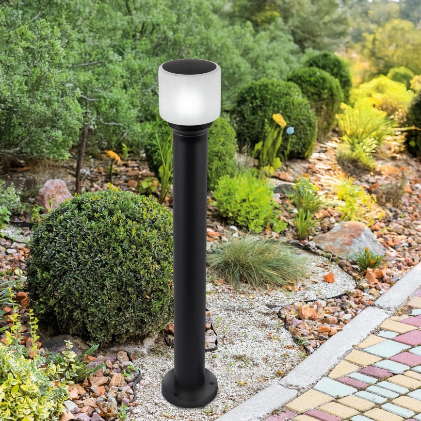 Εξωτερικό φωτιστικό MADRID 1xE27/12W/230V 80 cm IP44 μαύρο
