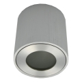 Εξωτερικό φωτιστικό σποτ FARA 1xGU10/30W/230V IP54 ασημί