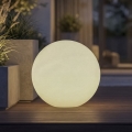 Εξωτερικό φωτιστικό STONO 1xE27/20W/230V διάμ. 40 cm IP65 λευκό