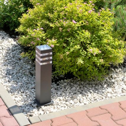 Εξωτερικό φωτιστικό TEKSAS 1xE27/12W/230V IP44 44 εκ. ανθρακί