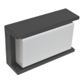 Εξωτερικό φωτιστικό τοίχου ARAGO 1xE27/60W/230V IP54 ανθρακί